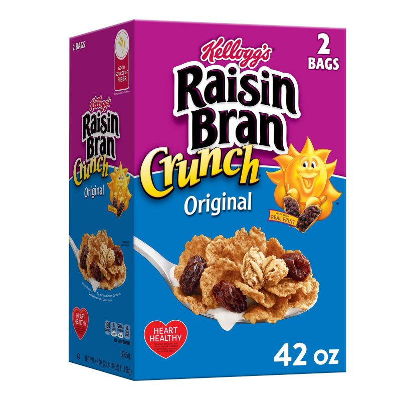 Raisin Bran Crunch Cereal 21 oz (2-pk)