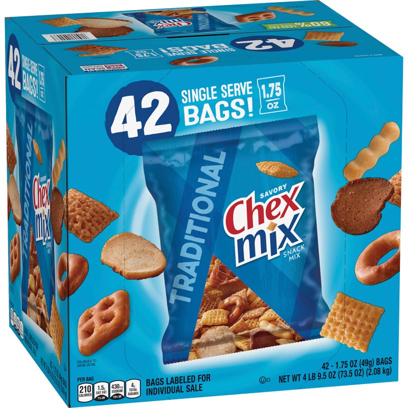Chex Mix Snack Mix Traditional 1.75 oz (42-pk)