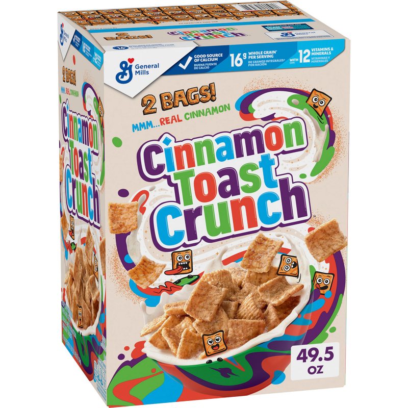 週末限定ンセール Crunch Toast Cinnamon Cereal (2-pk) oz 24.75 洋楽