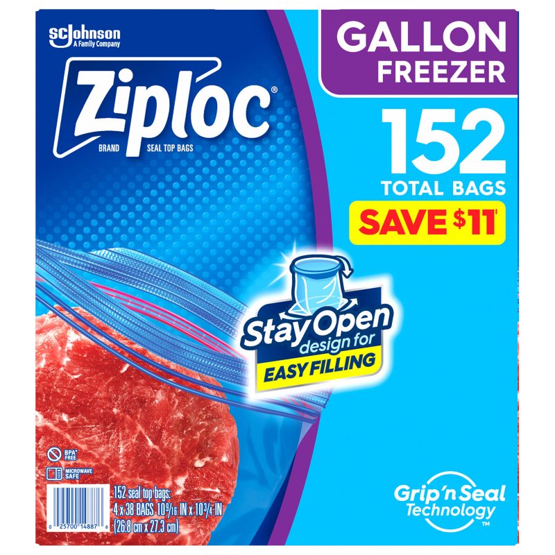 Ziploc Costco Plastic Bags Ziploc Freezer Bags Costco Gallon