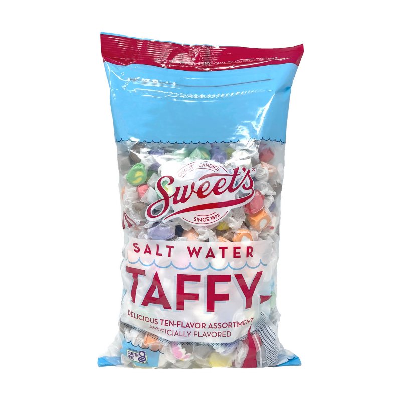 Sweet Candy Assorted Salt Water Taffy, 4 lbs.