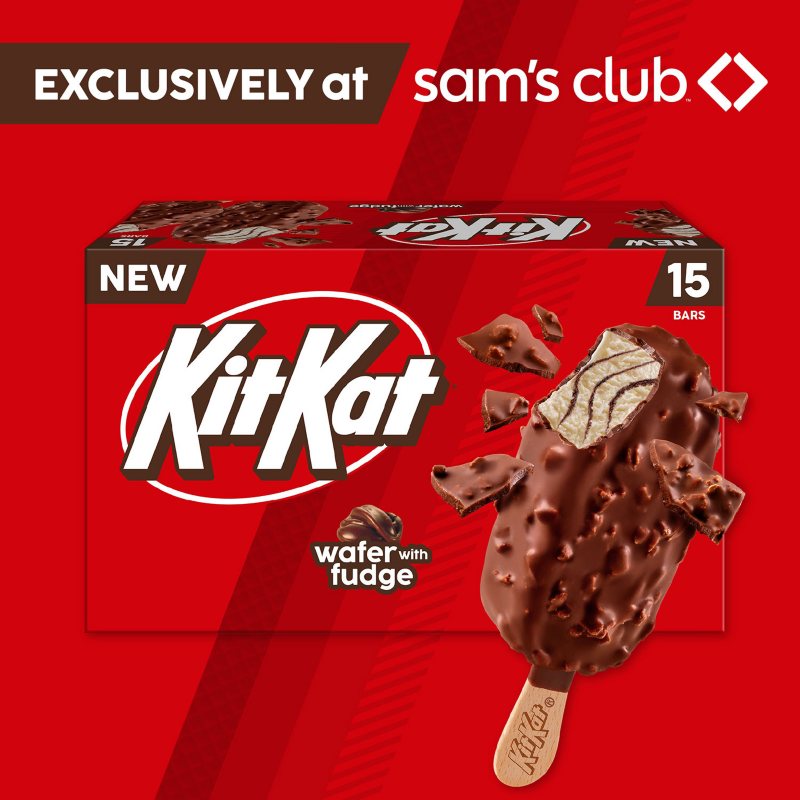 Kit Kat Wafer With Fudge Bars, Frozen, 15 count