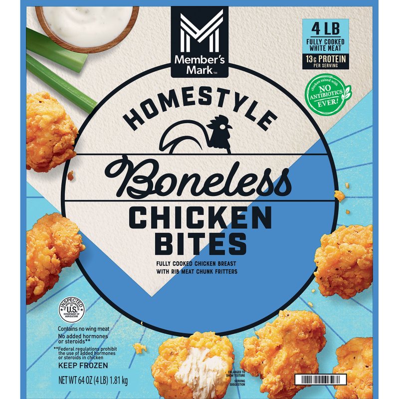 Member's Mark Breaded and Boneless Homestyle Chicken Bites