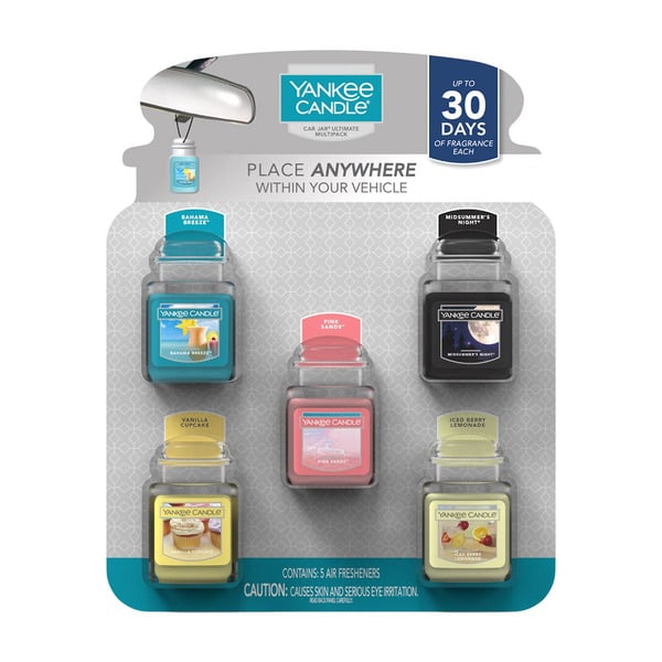 Yankee Candle Car Jar Ultimate Multipack 5 Air Fresheners