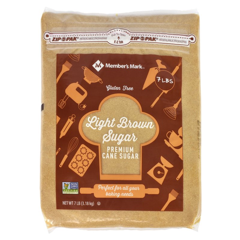 ●BROWN SUGA Beet Light Brown Sugar - 50lb | Stover & Company
