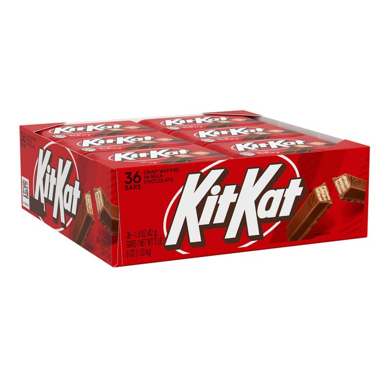 Kit Kat Full Size Milk Chocolate Crisp Wafers 1.5 oz (36-pk)