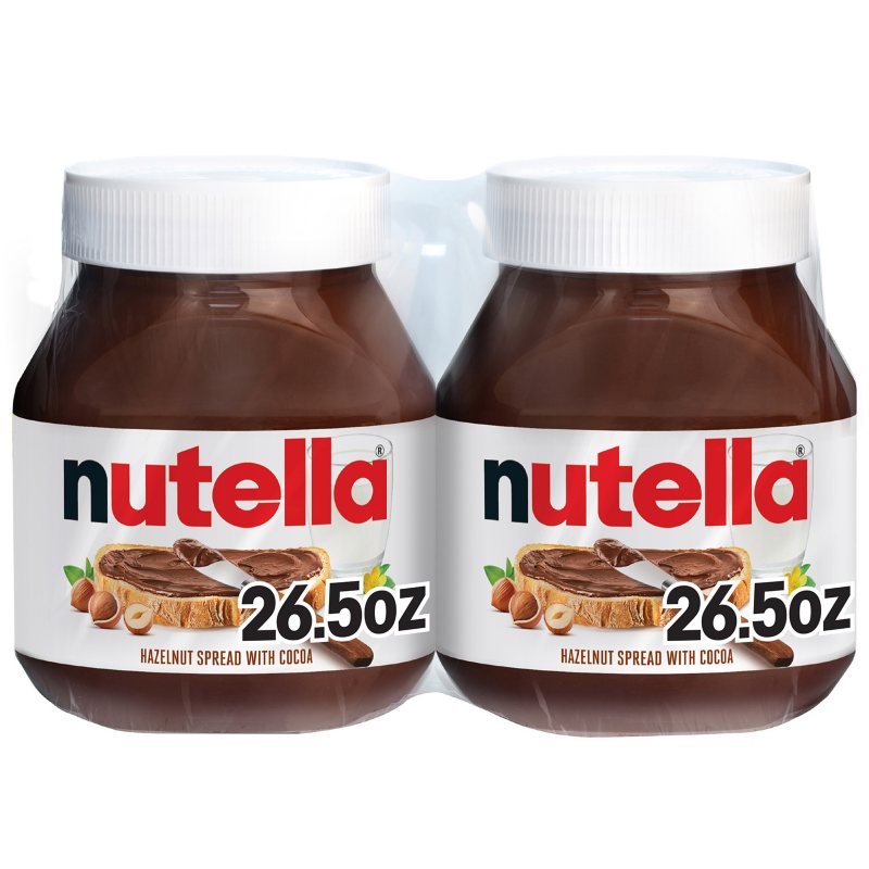 Nutella Hazelnut Chocolate Spread 26.5 oz (2-pk)