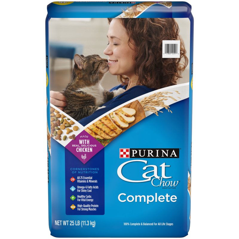 Purina Complete Cat Chow Dry Cat Food 25 Pounds