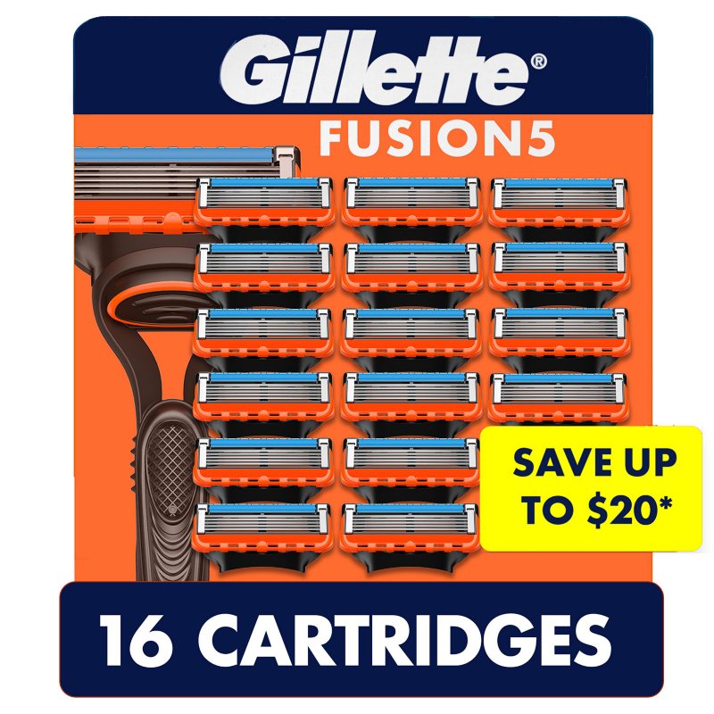 Gillette Fusion5 Razor Cartridges 16 ct