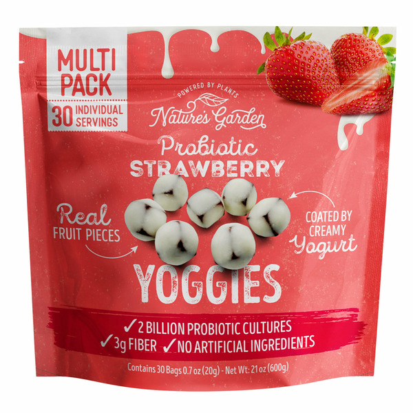 Nature's Garden Probiotic Strawberry Yoggies