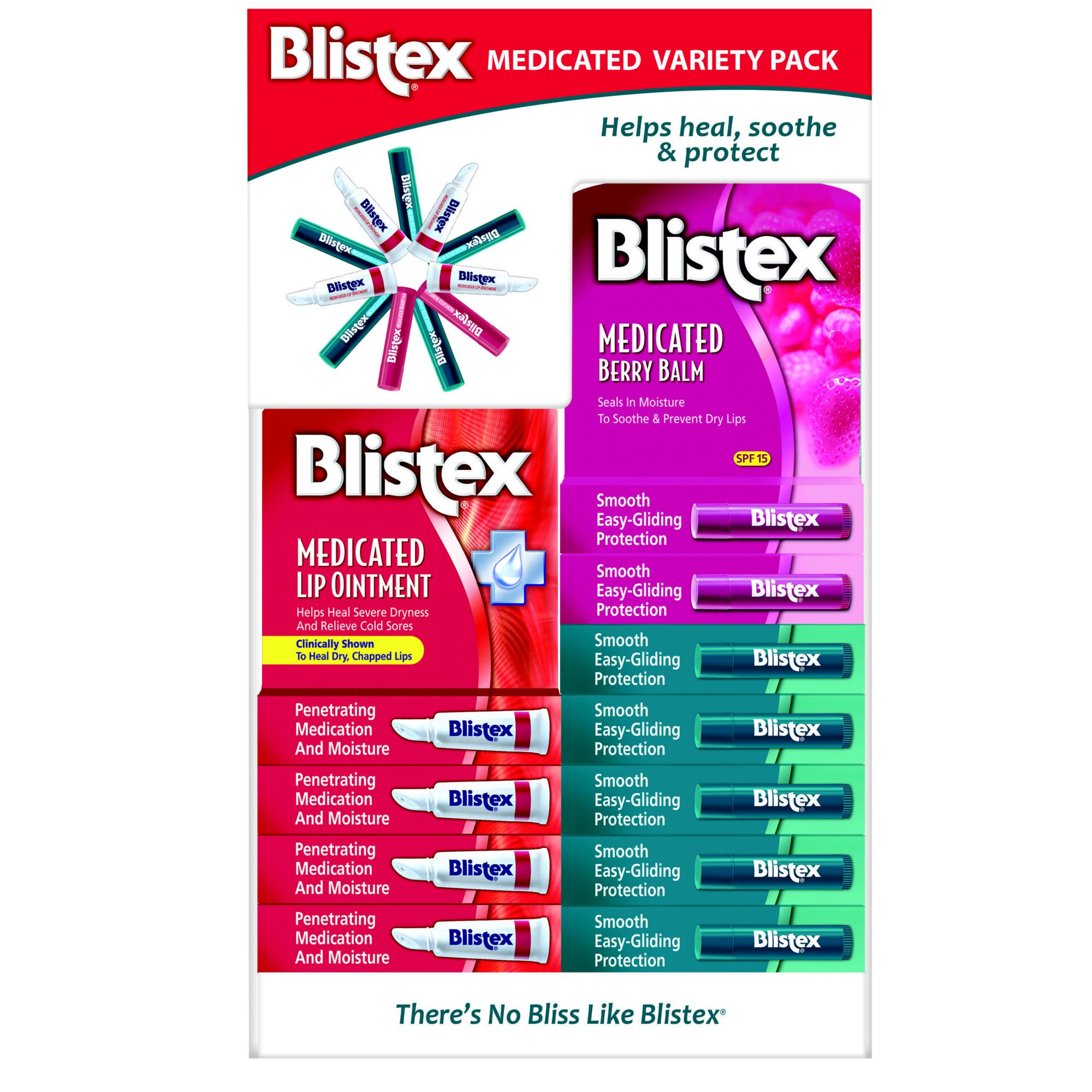 Blistex Lip Care Variety Pack 11 ct, image size:2000x2000