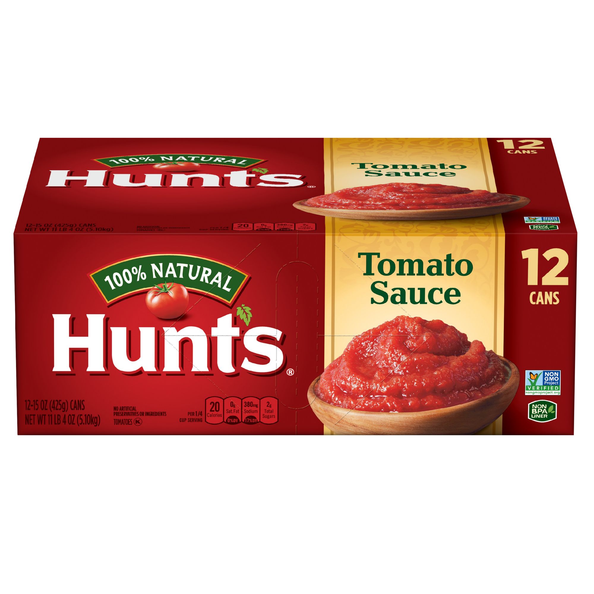 Hunt's Tomato Sauce 15 oz (12-pk)