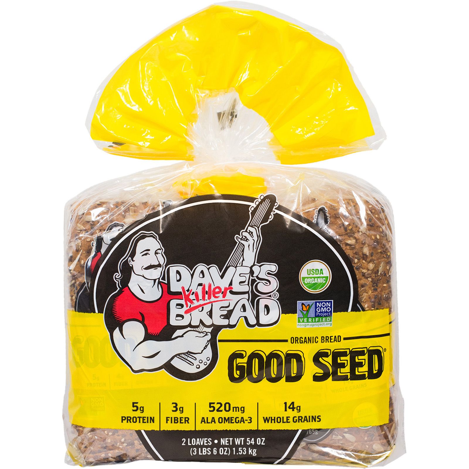 Dave's Killer Bread Organic Good Seed Bread 27 oz (2-pk)