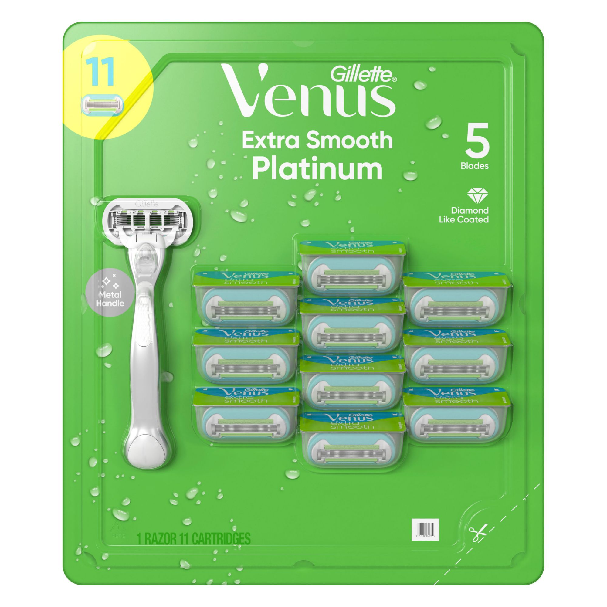 Venus Platinum Extra Smooth Shaving Kit Variety Pack 12 ct