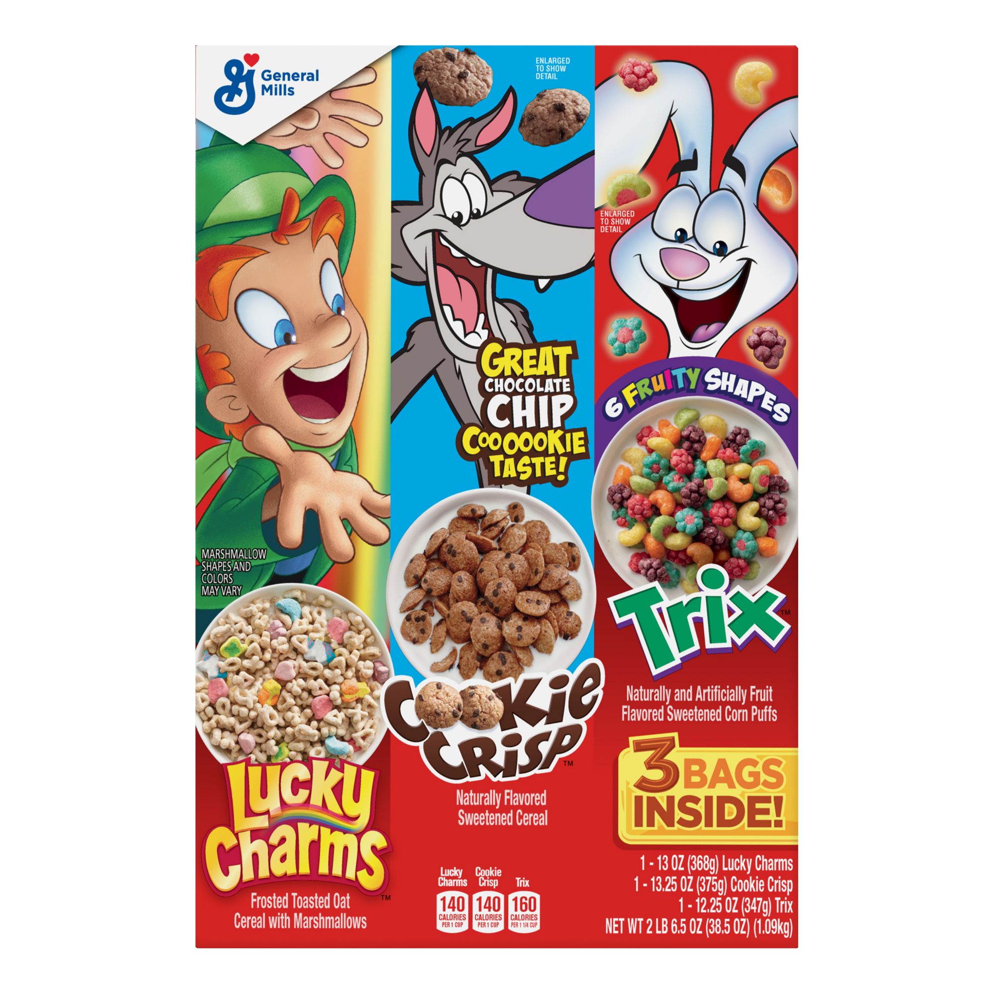General Mills Cereal Variety Pack 3 ct