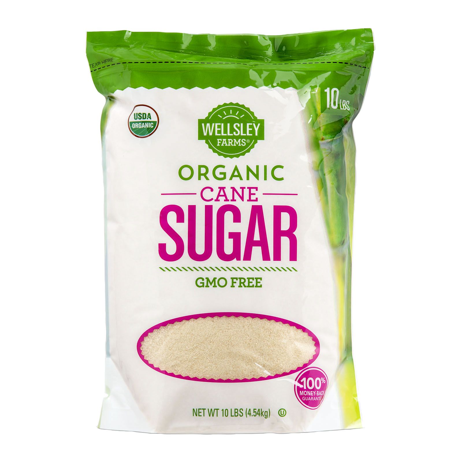 Wellsley Farms Organic Cane Sugar 160 oz