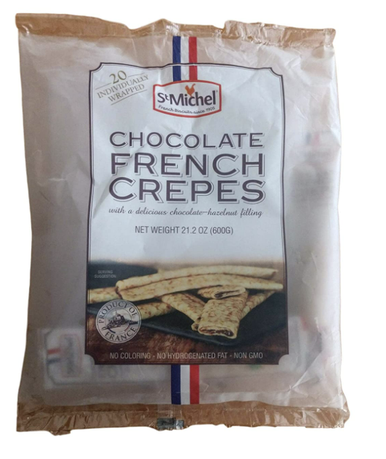 St Michael Hazelnut Chocolate Crepes 20 ct