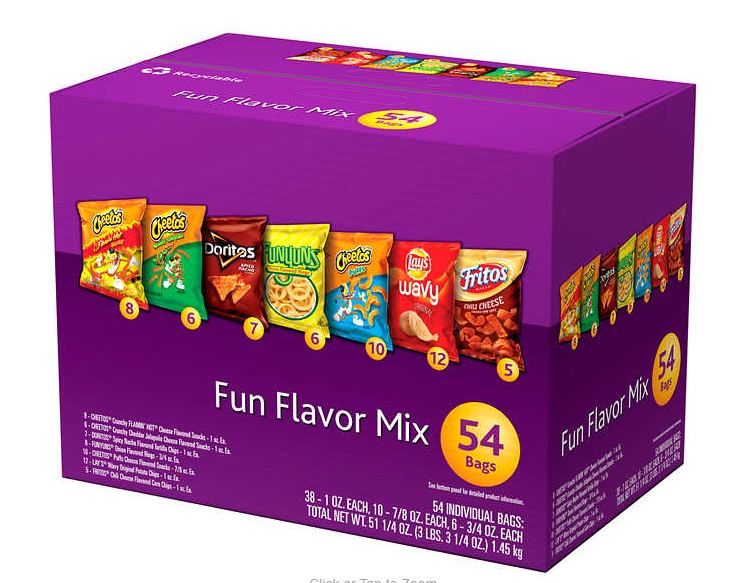 Frito-Lay Snack Mix Fun Flavor 54 ct