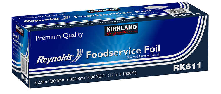Kirkland Signature Reynolds Foodservice Foil 1000 Square Feet