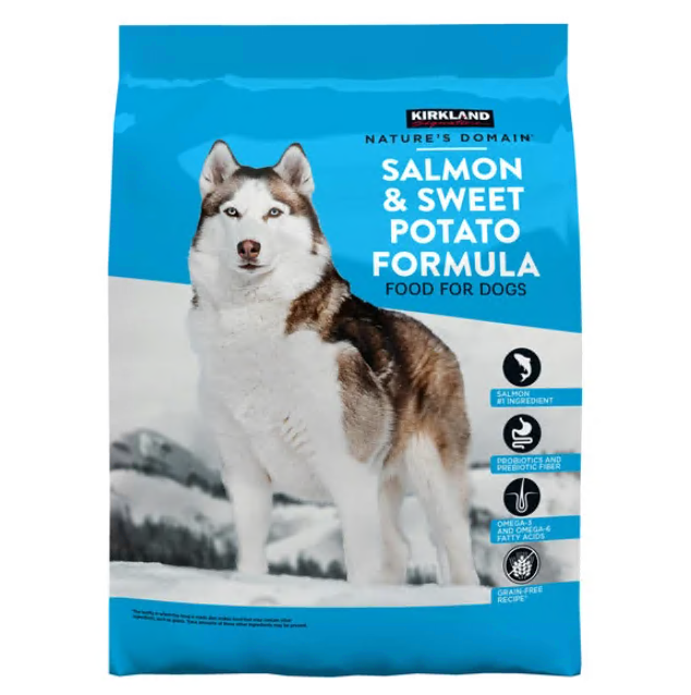 Kirkland Signature Nature's Domain Dog Food Salmon & Sweet Pota