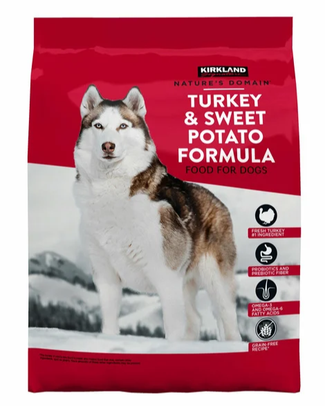Kirkland Signature Nature' Domain Dog Food Turkey 35 Pound