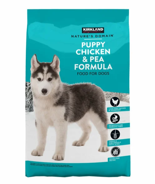 Kirkland Signature Nature's Domain Puppy Food Chicken Pea 20