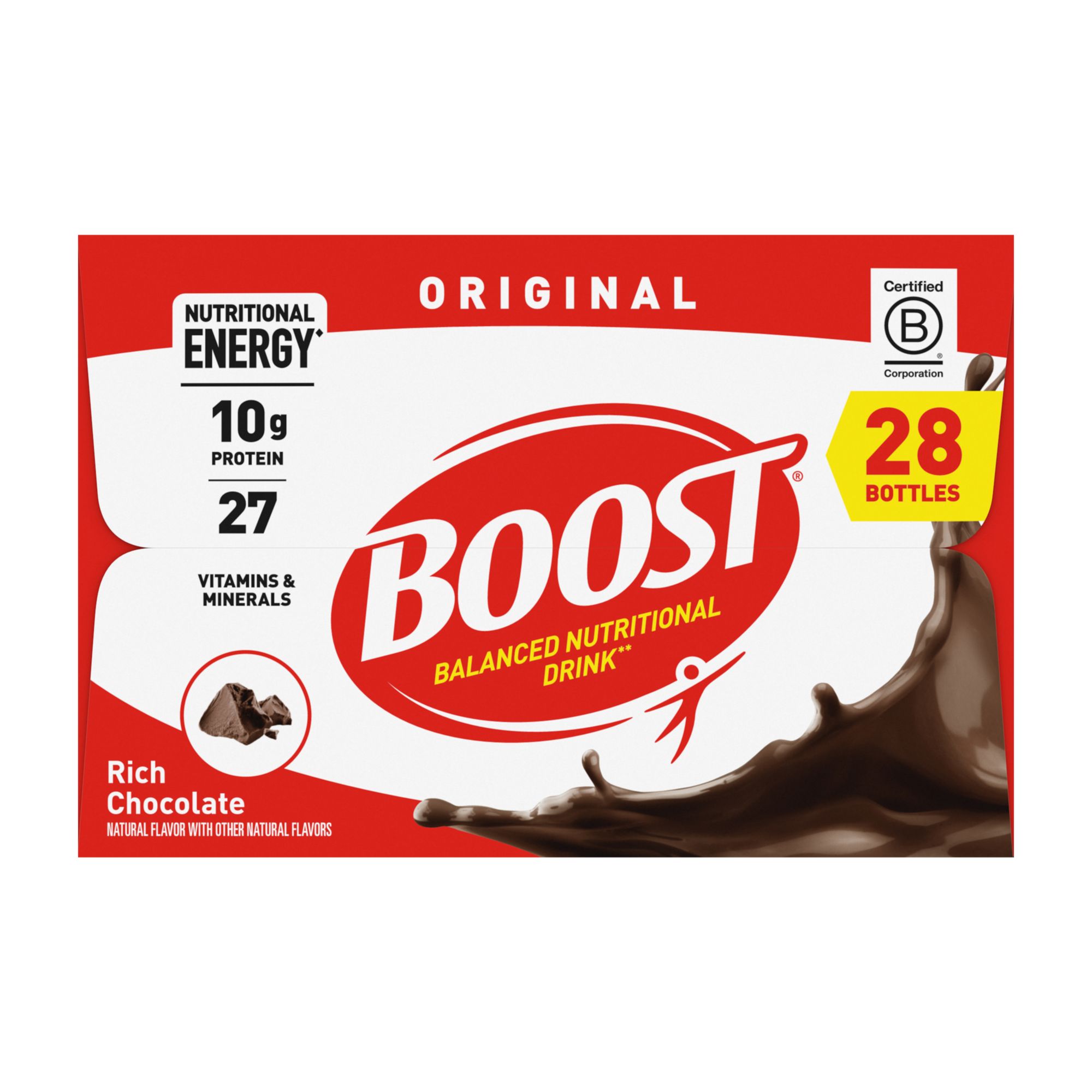 Boost Original Balanced Nutritional Drink Rich Chocolate 8 fl