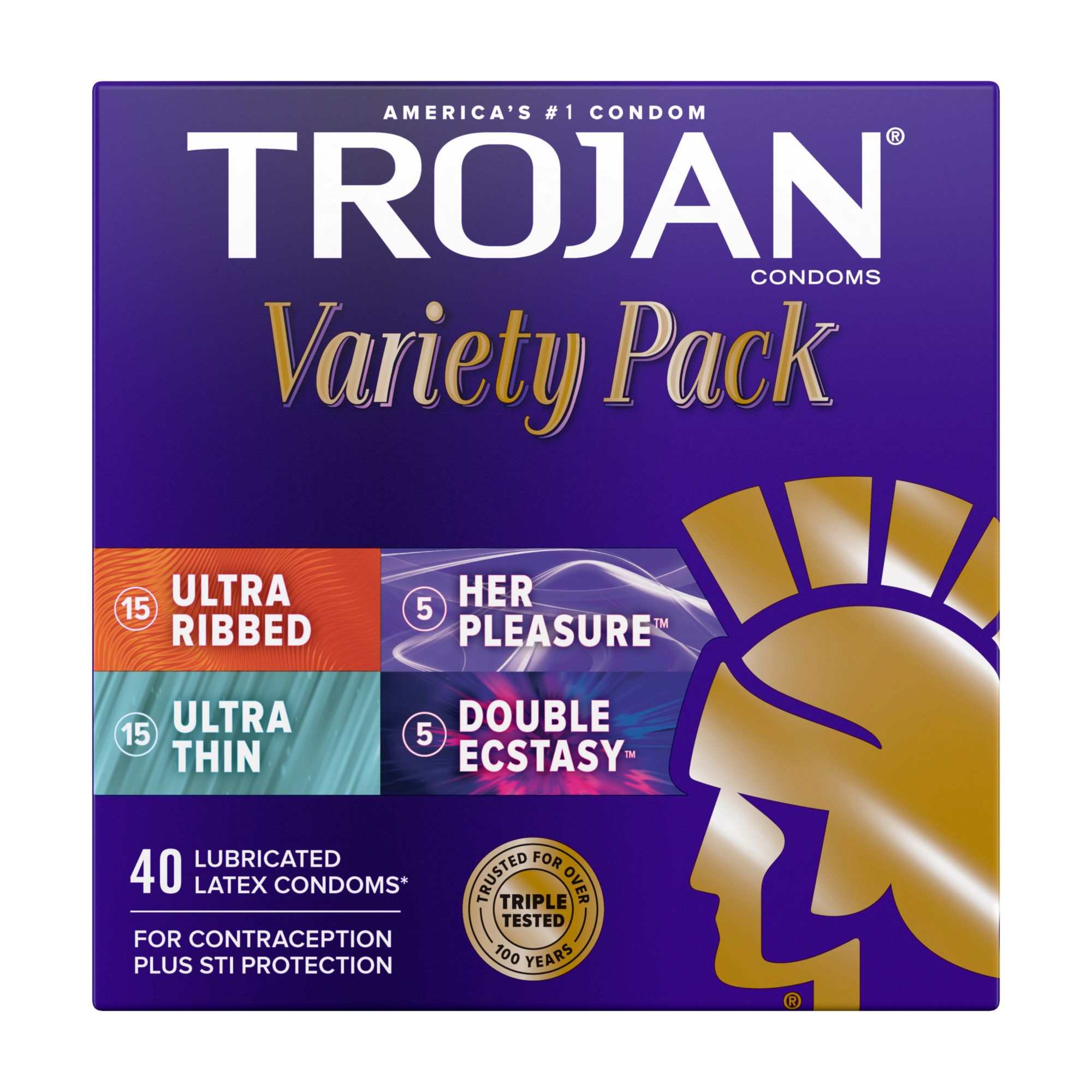 Trojan Variety Pack, 40 count