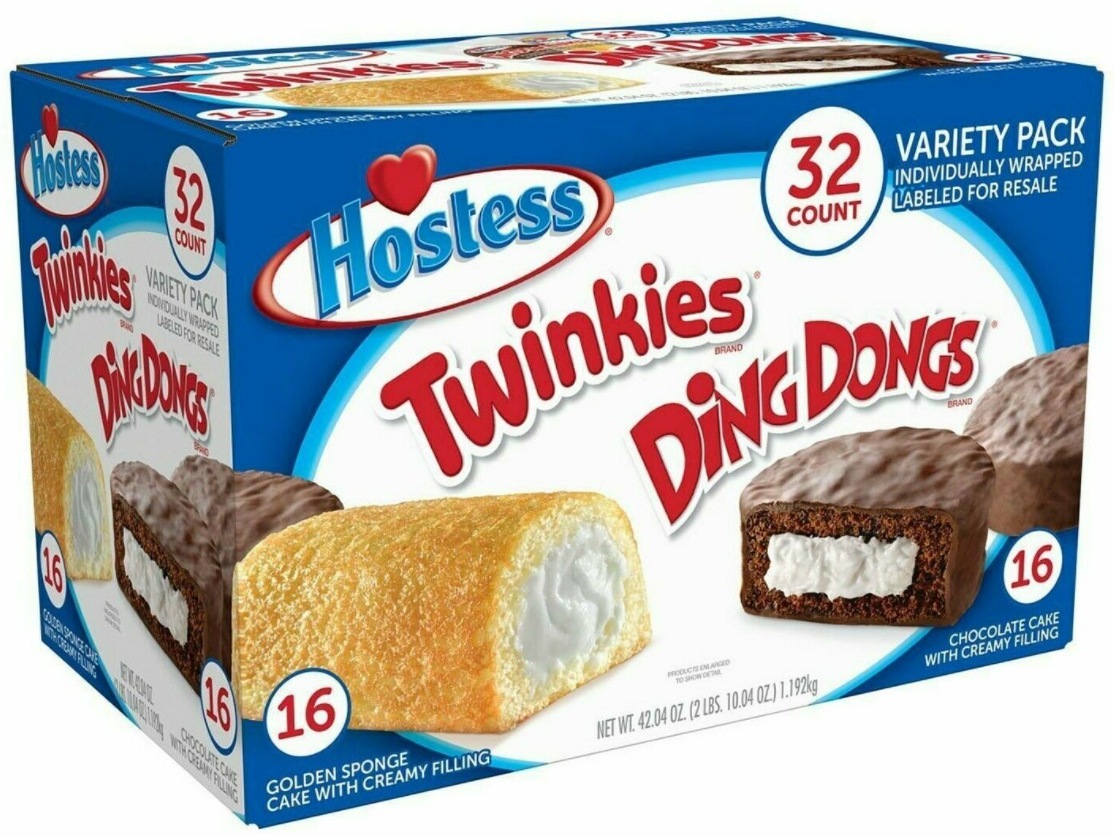 Hostess Cake Snacks Variety Pack 32 ct