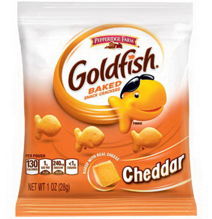 Pepperidge Farm Goldfish Crackers Cheddar 1 oz