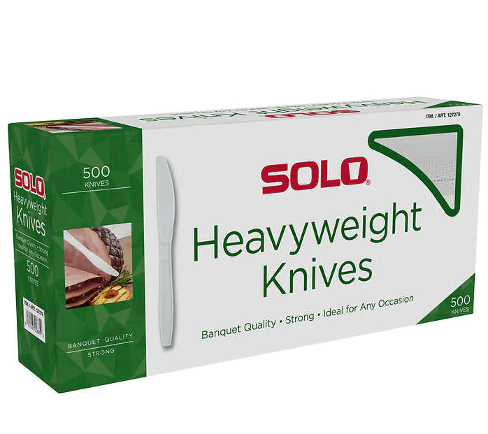 thumbnail image 2 of Solo Plastic Spoon, Heavyweight, White, 500 Ct 2 of 11