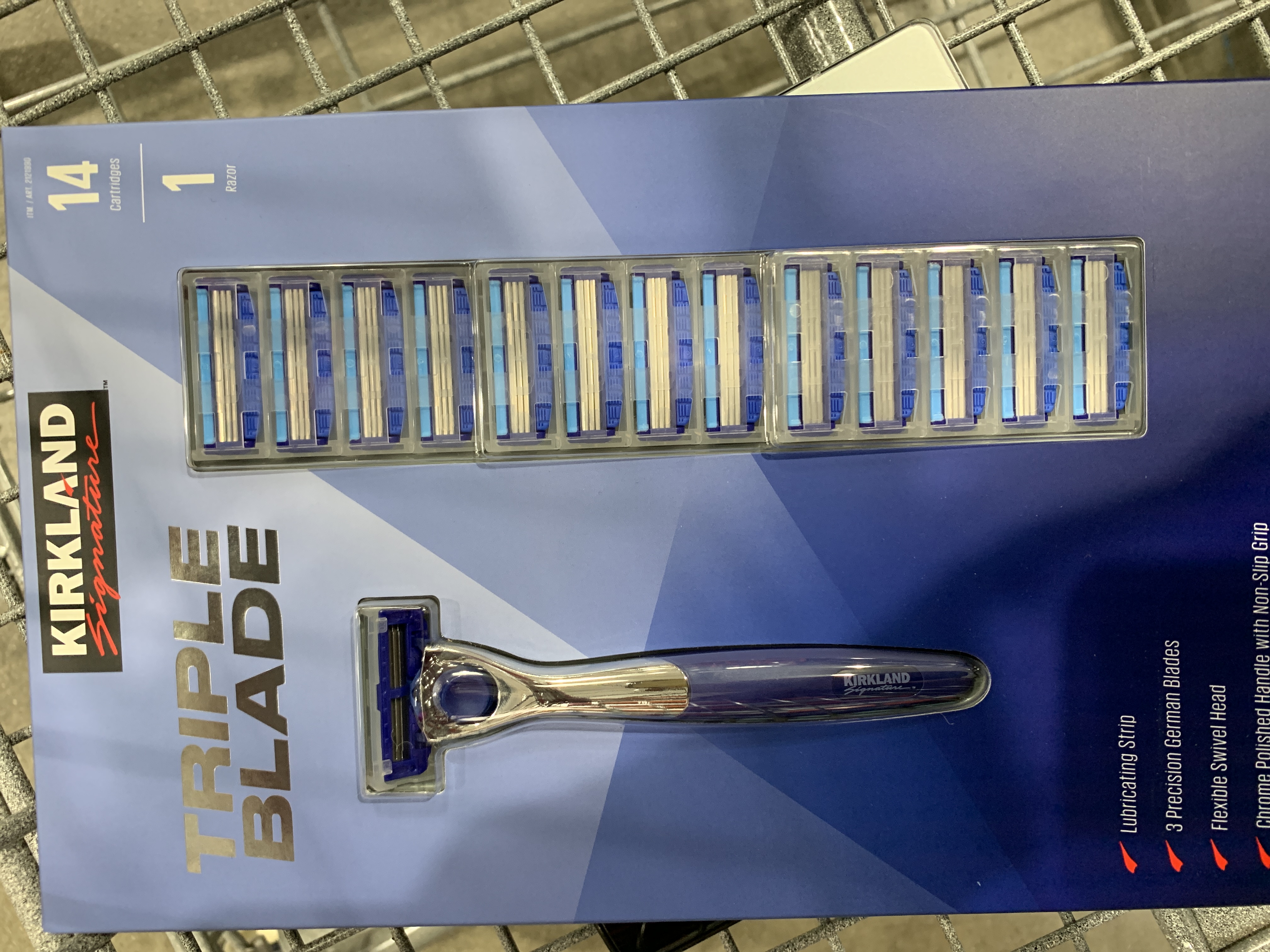 Kirkland Signature Triple Blade Razor 14 ct