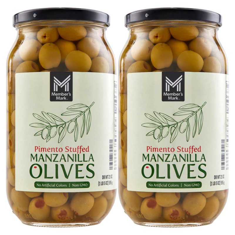 mamizoさま専用　オリーブ2種　レモン2種セット Member's Mark Pimento Stuffed Manzanilla Olives, 2 pack