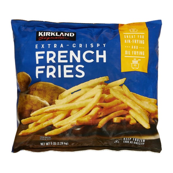 Kirkland Signature Crispy French Fries, 80 oz