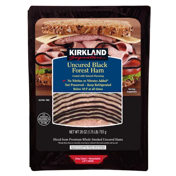 hamページ Kirkland Signature Uncured Black Forest Ham, 28 oz