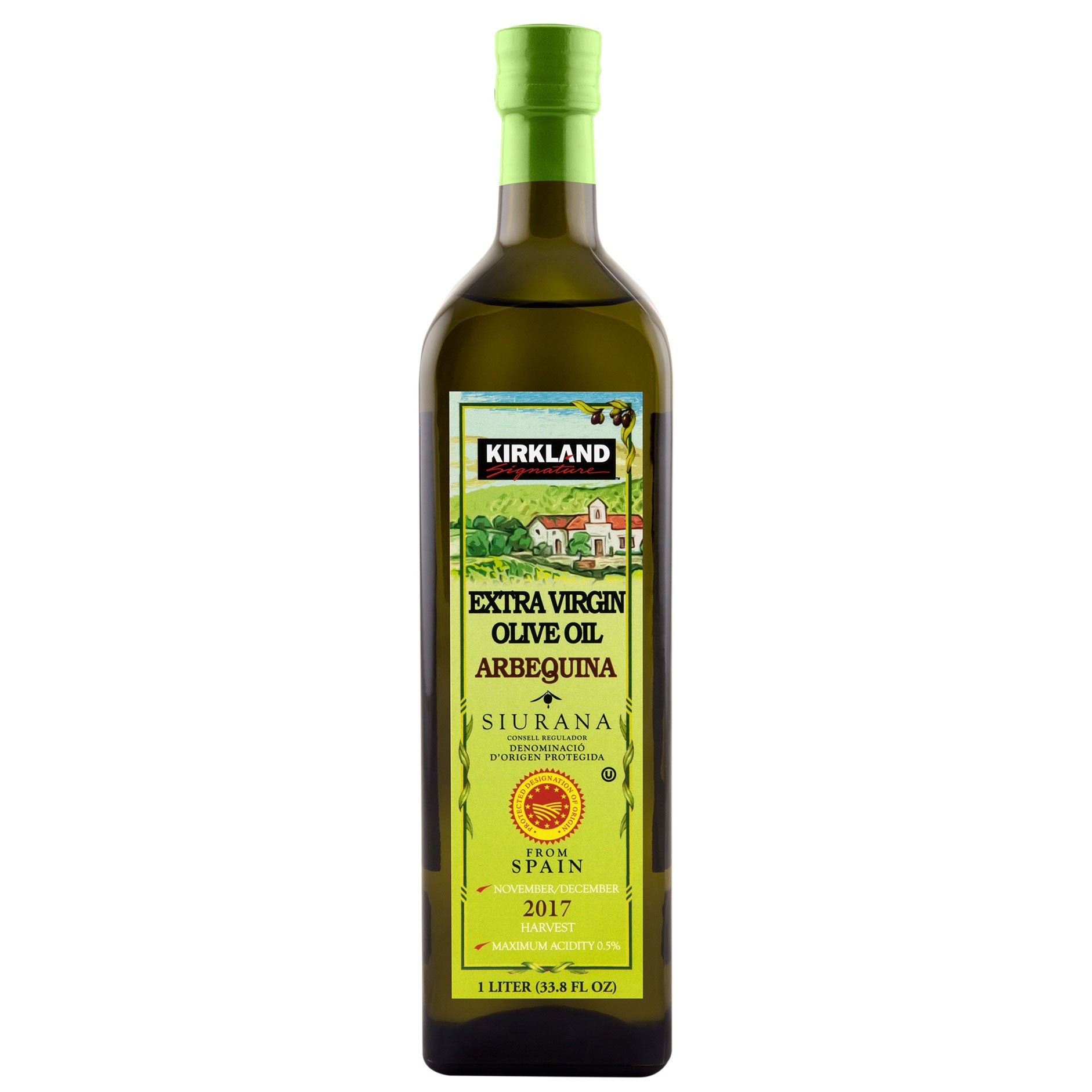 Kirkland Signature Surnan Extra Virgin Olive Oil 33.8 fl.oz.