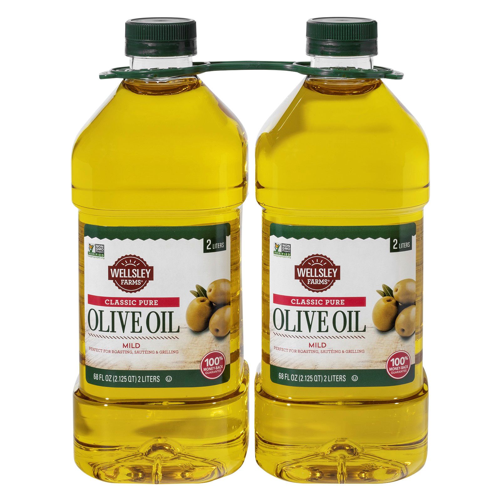 Wellsley Farms Classic Pure Olive Oil, 68 fl oz, 2 pack