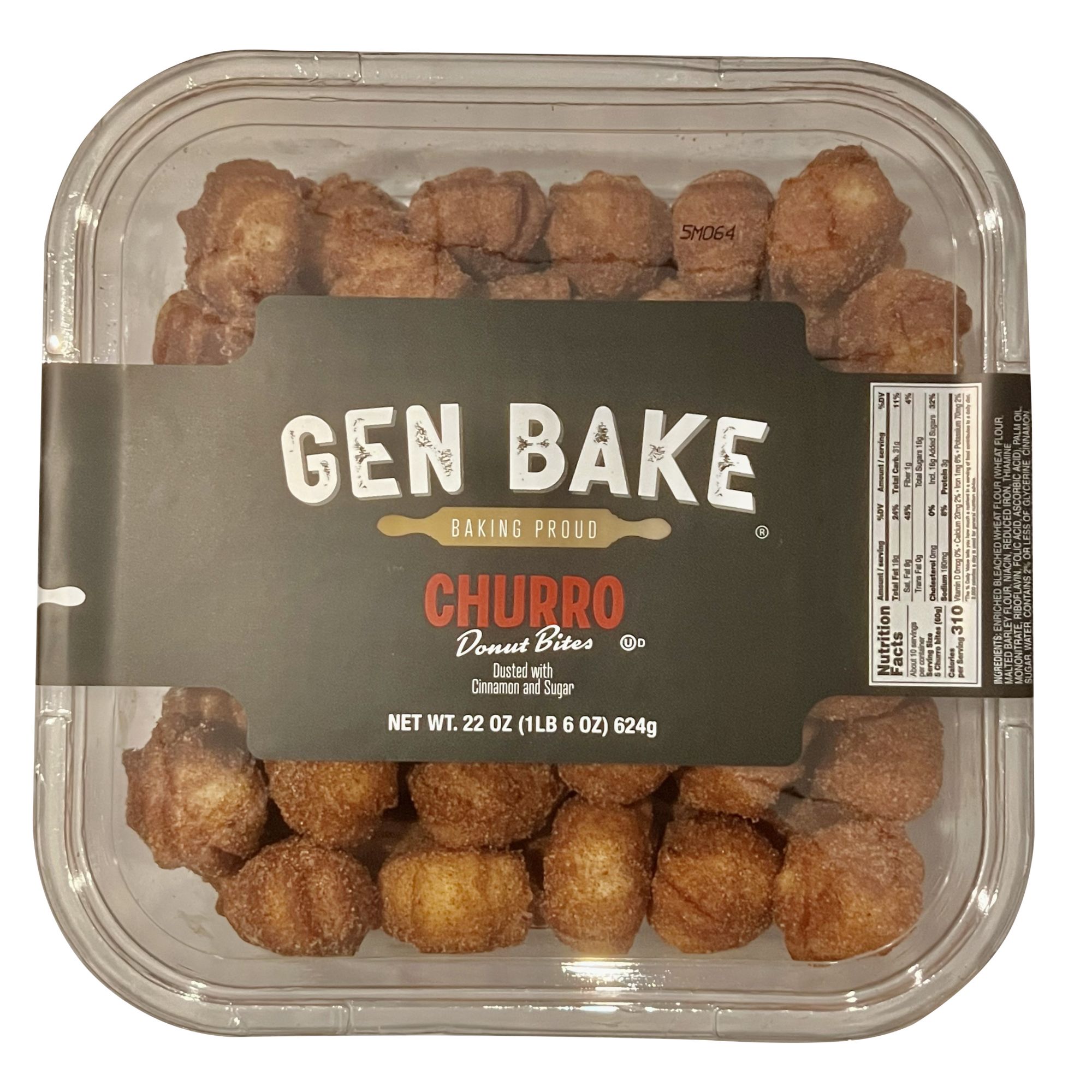 Gen Bake Churro Donut Bites, 22 oz.