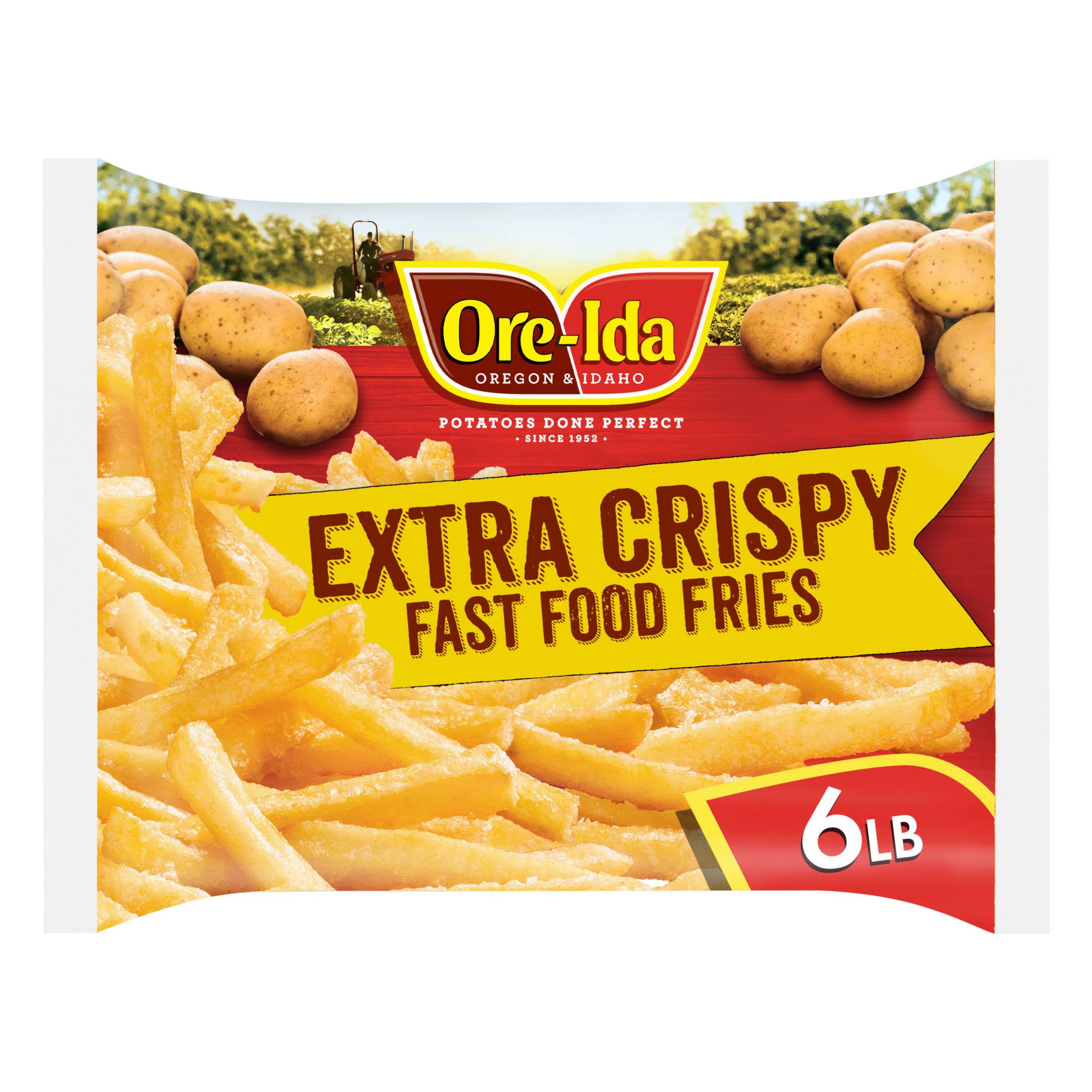 Ore-Ida Extra Crispy Fast Food French Fries, 6 lbs.