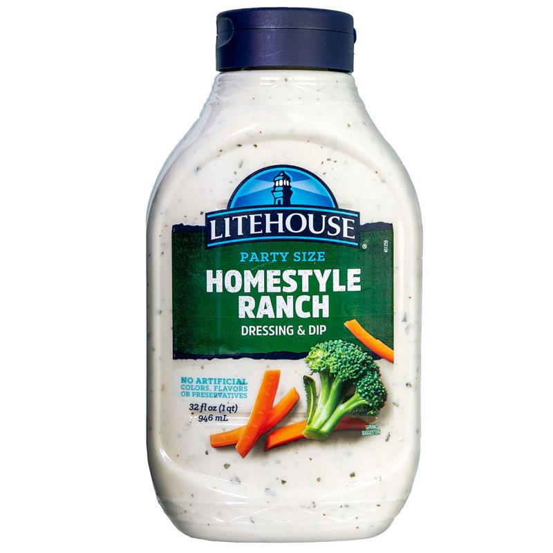 litehouse ranch dressing Litehouse Dressing & Dip, Dill Ranch, Family Size Same-Day Pickup