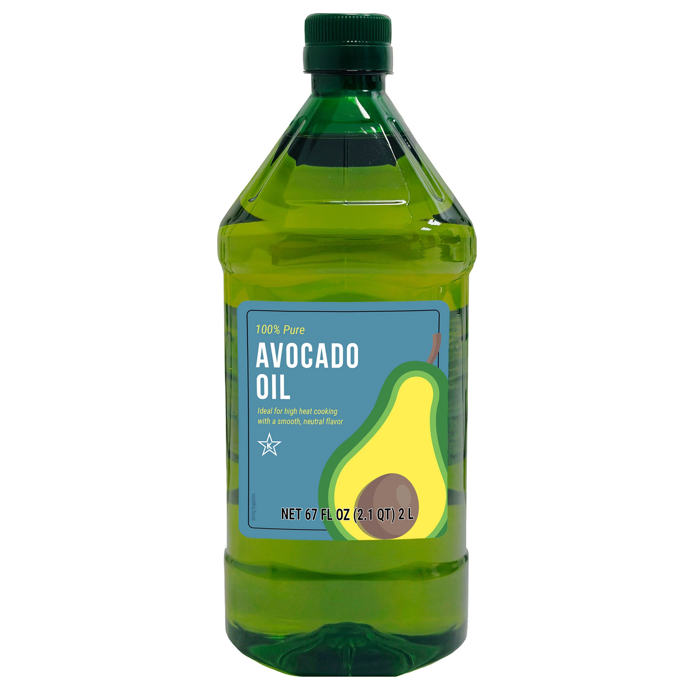 Kirkland Signature 100% Pure Avocado Oil, 67.6 fl ounce, 2L
