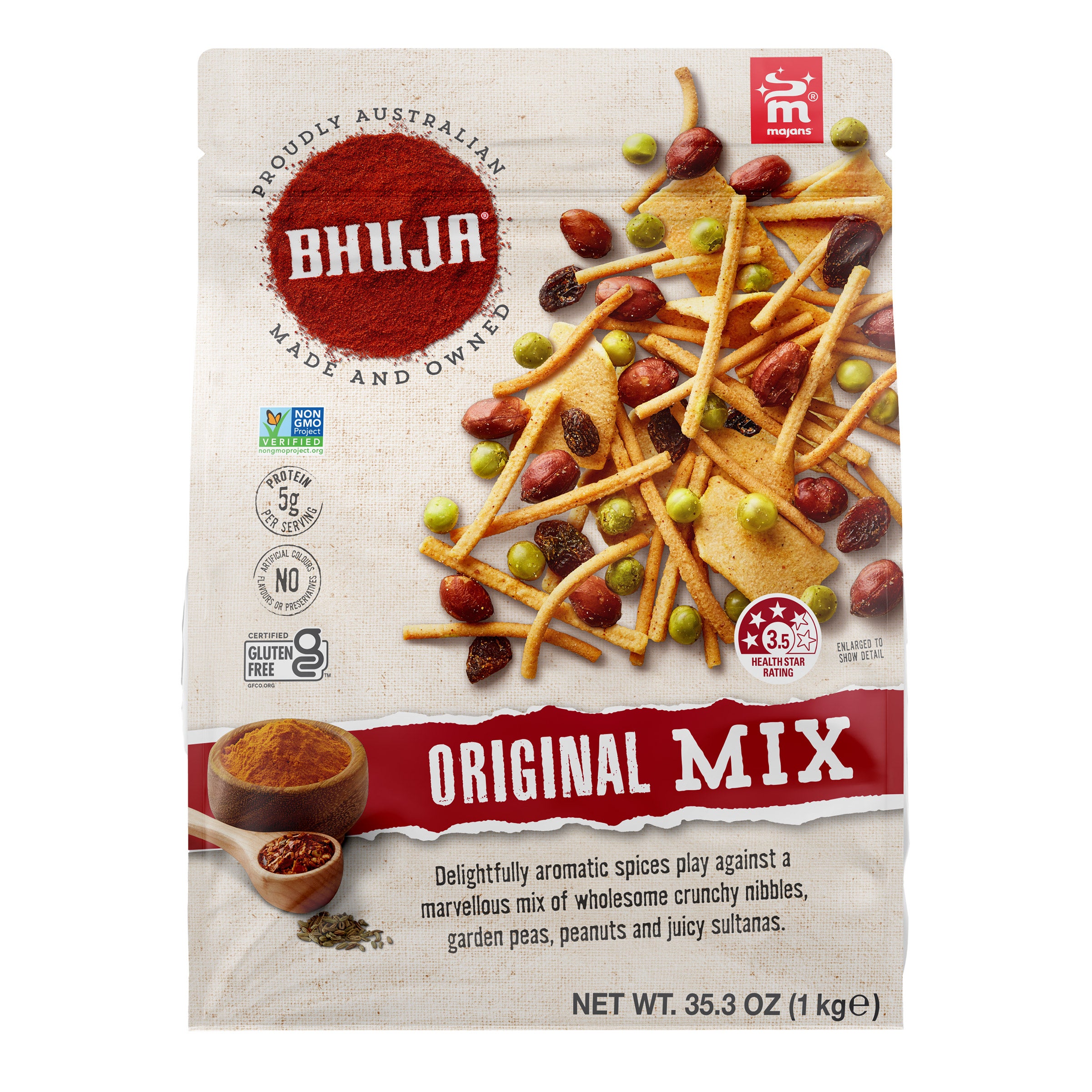 Majan's Bhuja Original Mix, 35.3 oz