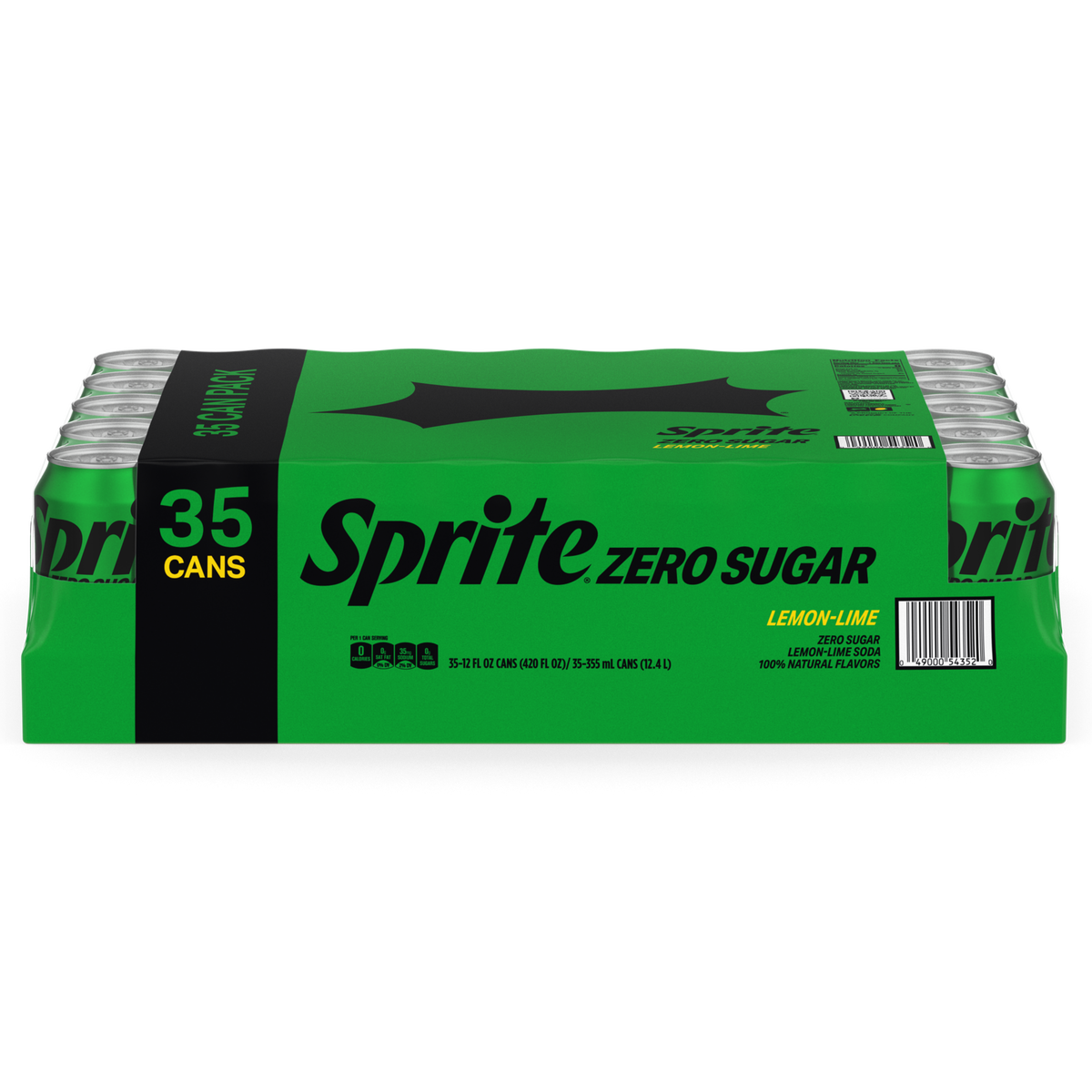 Sprite Zero Sugar, Lemon-Lime, 12 fl oz, 35 count