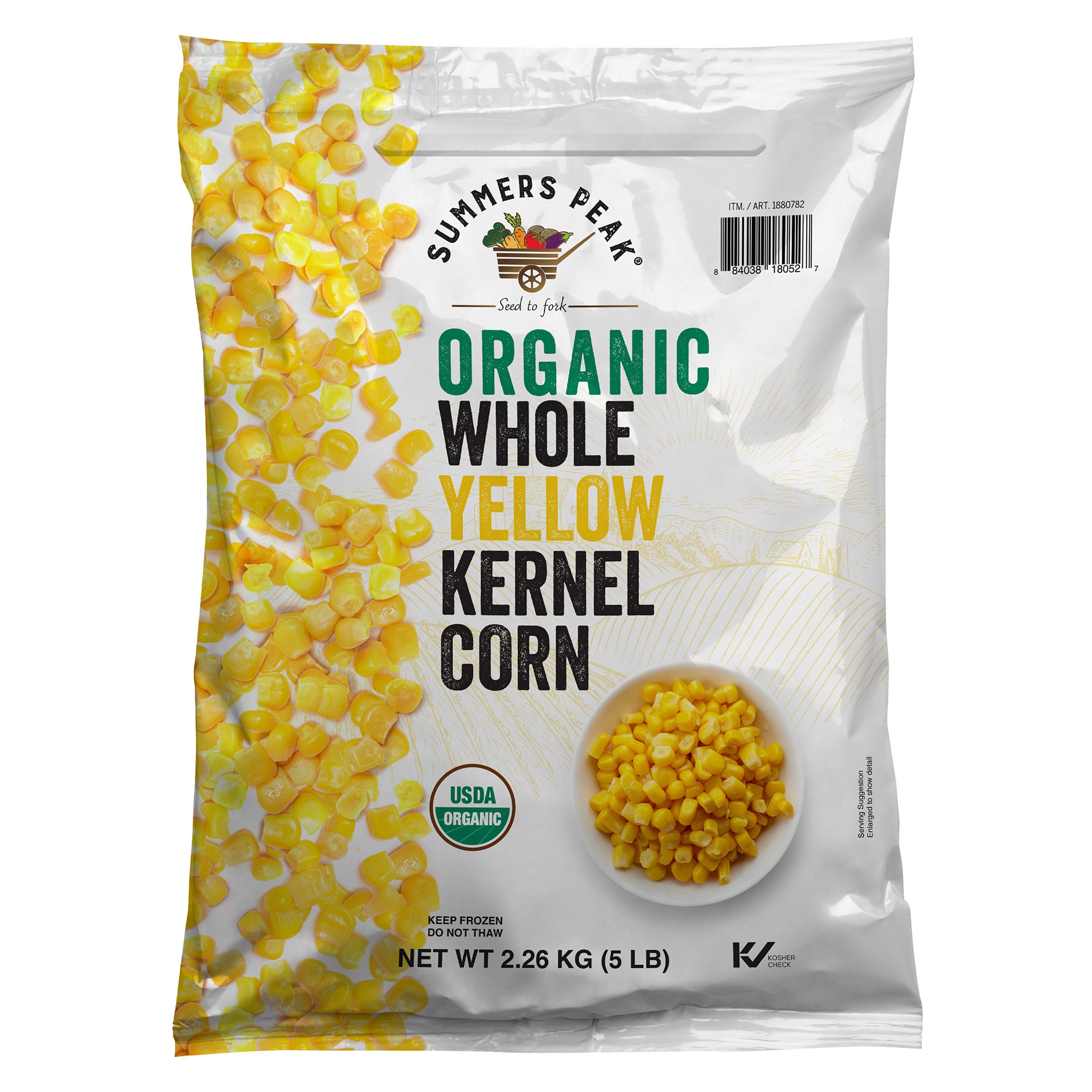 Summers Peak Organic Yellow Corn, 5 lbs