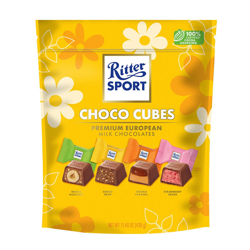 Ritter Sport Choco Cubes Spring Assorted Chocolates, 15.48 oz.
