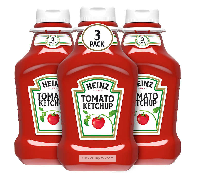 Heinz Ketchup 44 oz (3pk)