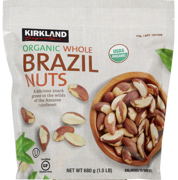 Kirkland Signature Organic Brazil Nuts 24 oz