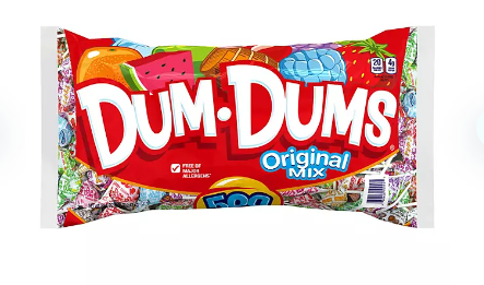 Dum Dums Lollipops Original 500 ct