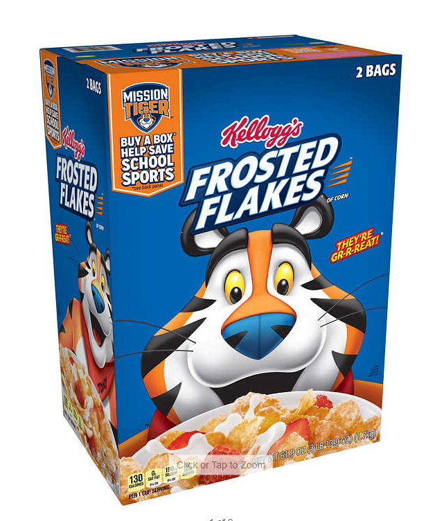 Frosted Flakes Cereal 30.95 oz (2-pk)