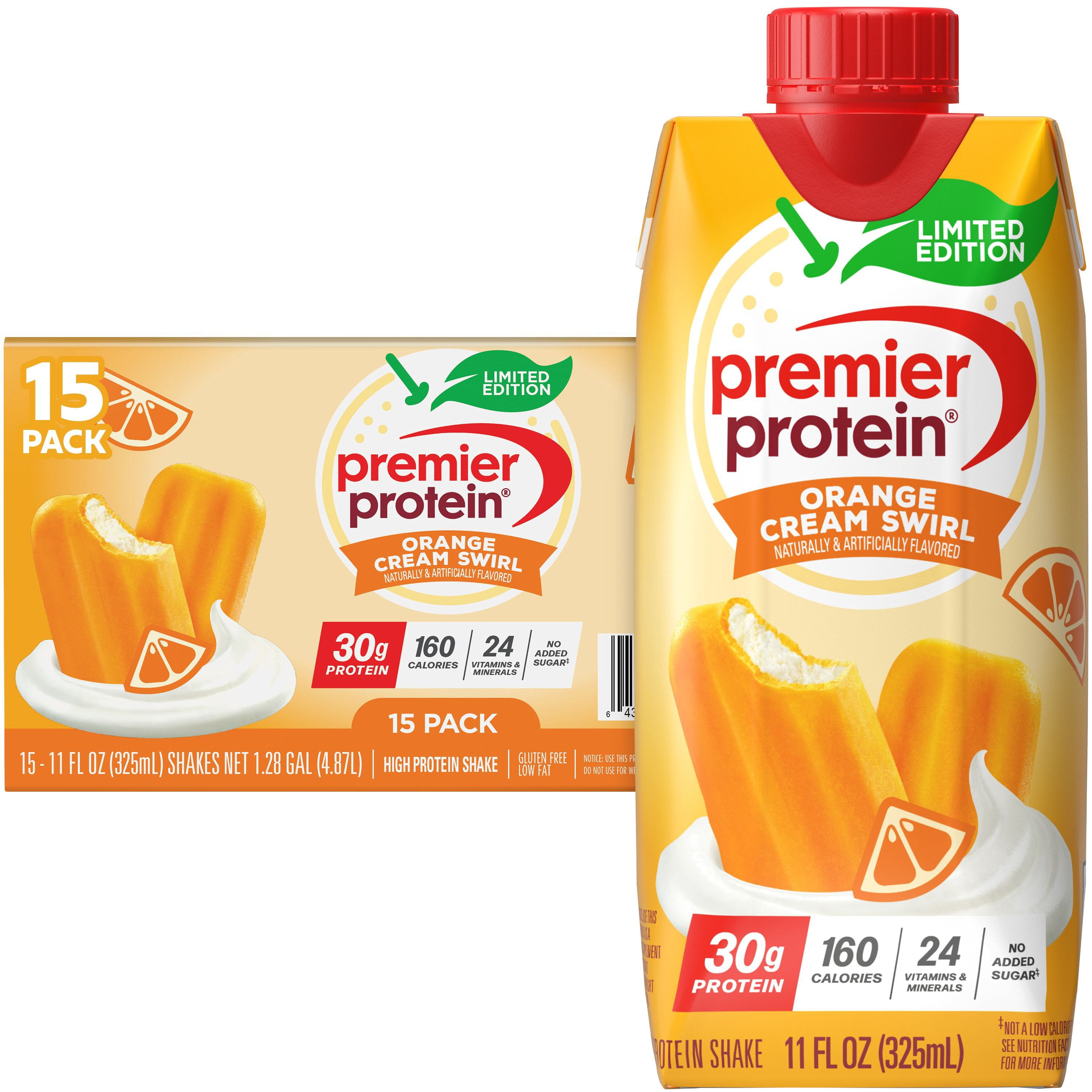 Premier Protein High Protein Shake, Orange Cream Swirl, 11fl. oz